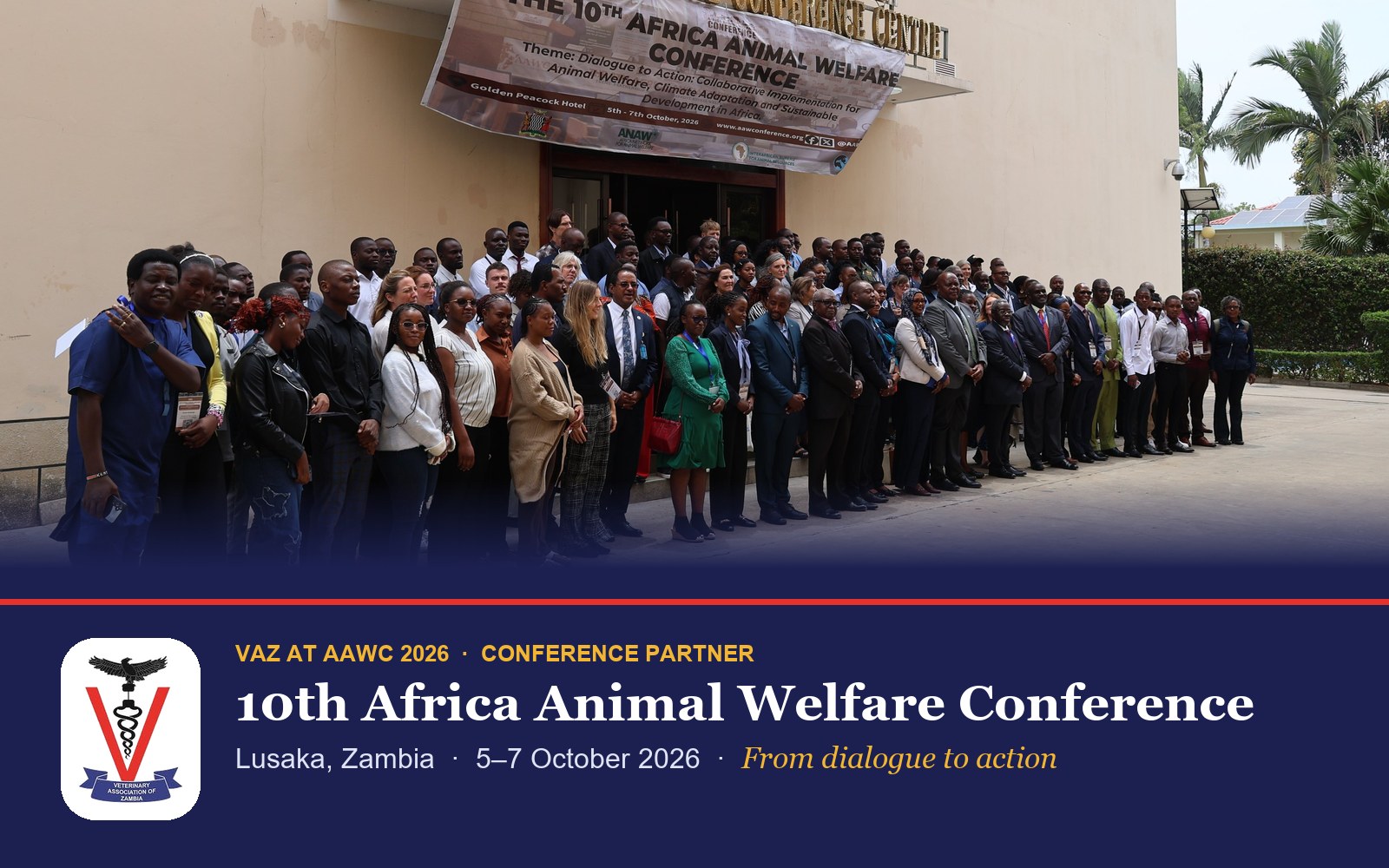 VAZ Joins Africa’s Animal Welfare Leaders at the 10th Africa Animal Welfare Conference in Lusaka